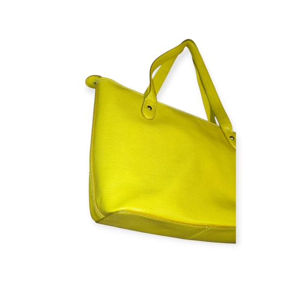 Lauren Ralph Lauren Bright Green Tote Bag - Picture 7 of 10